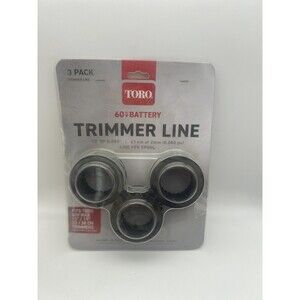 Toro 60V Max Trimmer Line Replacement Spools 3 Pack .080” 51881 51834 51821